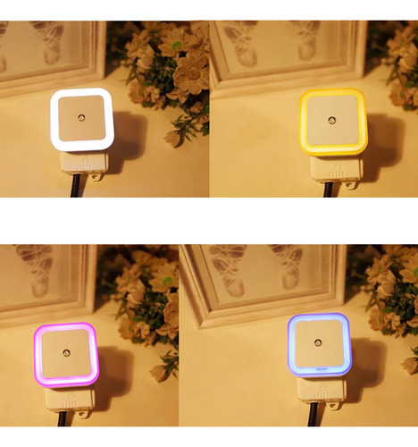 Mini Lámpara Para Dormir Para Bebés, 4 Unidades, Lámpara Led