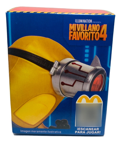 Muñeco Mega Mel Mi Villano Favorito 4 Mcdonalds 2024 (Usado)