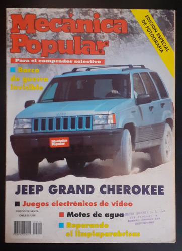 Revista Mecánica Popular / Jeep Grand Cherokee.