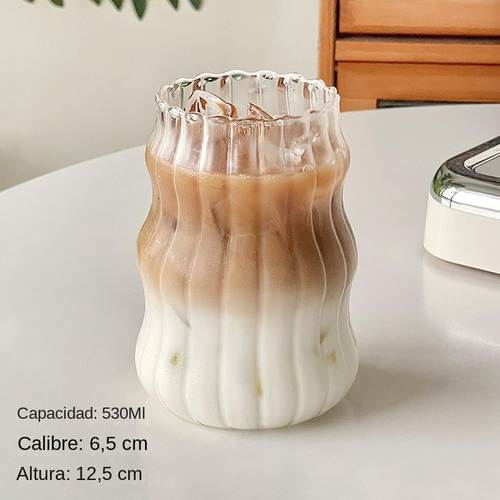 Taza Con Té Con Leche Con Alto Contenido De Borosilicato