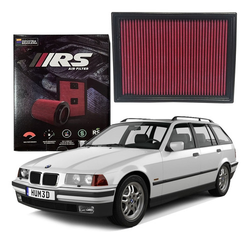 Filtro Ar Esportivo Inbox Rs Bmw 325i 192cv E36 Touring 1995