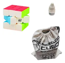 Comprar Cubo Rubik Qiyi Warrior +base Moyu Mercado Cubos 