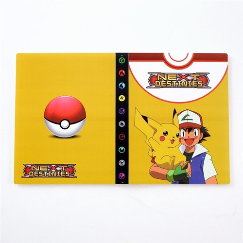 Album Carta Pokemon 240 Uni Carpeta Pikachu Bulbasaur Mewtwo