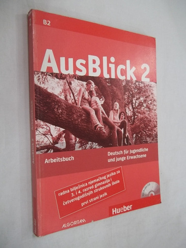 Livro - Ausblick 2 - Arbeitsbuch - Hueber - Outlet