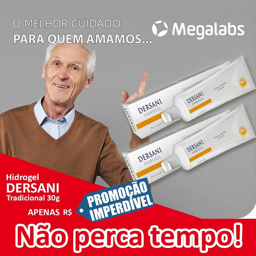 Dersani Hidrogel 30g Curativos E Tratamento De Feridas