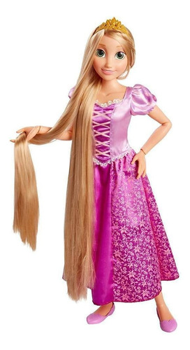 Muñeca Rapunzel Extra Grande De Disney Para Niñas