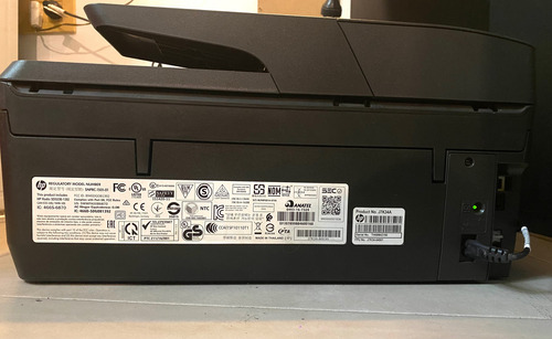 Impresora Hp Multifuncion Officejet Pro 6970 Wifi All In On Negro (Usado)