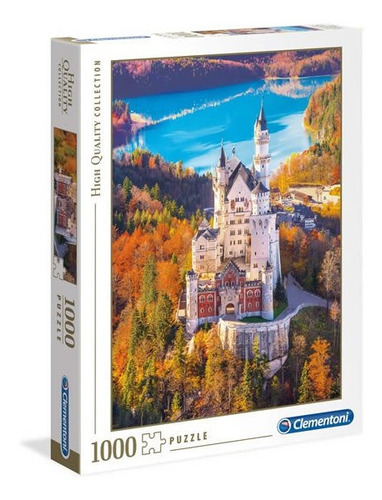 Puzzle Clementoni 1000 Piezas Castillo Neuschwastein