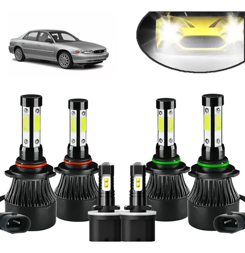 comprar 6pcs 12000lm Luz Alta\u002Fbaja\u002Fniebla Kit Faros Led For Buick