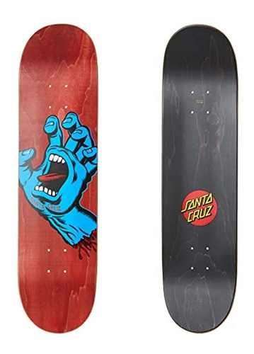 Santa Cruz - Tabla De Skate (3.1 X 12.4 in), Color Rojo