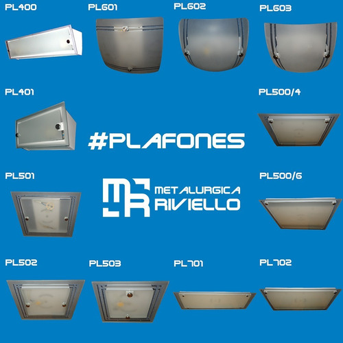 Plafones Con 6 Plaquetas Led Descartables!! Sin Igual!!
