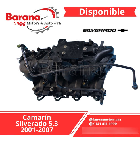 Camarin Silverado 5.3 2001-2007