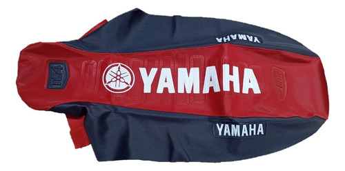 Funda De Asiento Tc4 Yamaha Xtz 250 Rojo/negro Estampado