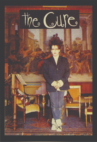 Quadro The Cure Robert Smith Rock Musica