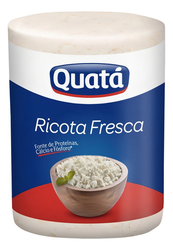 Queijo ricota Quatá 500 g