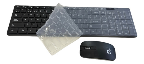 Combo Teclado + Mouse Optico Inalambrico Pc K-06 