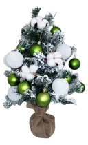 Comprar Arbol De Navidad Con Nieve Y Adornos 60cm