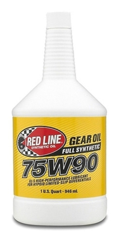 Aceite Diferencial Redline 75w90 Gl-5 Gear Oil