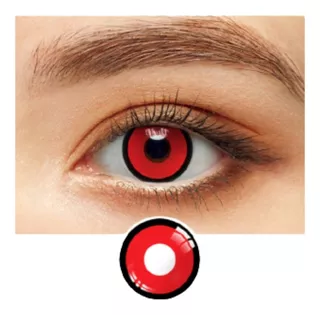 Lentes De Contacto Rojos Por Halloween