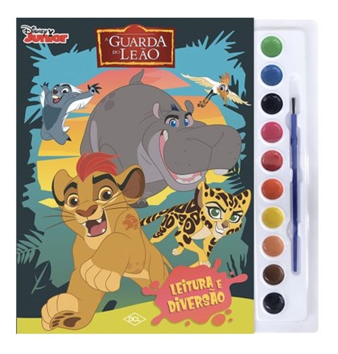 Livro Com Aquarela Disney - A Guarda Do Leão