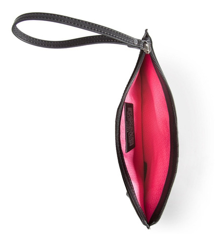 Clutch Tous Kaos Shiny En Color Negro