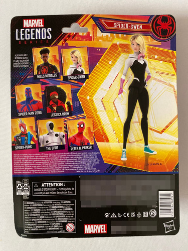 Spider Gwen Marvel Legends Spidergwen Across The Spiderverse (Usado)