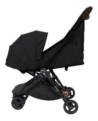Cochecito Cuna Bebe Gts Genius Hasta 36 Meses Homologado Color Negro