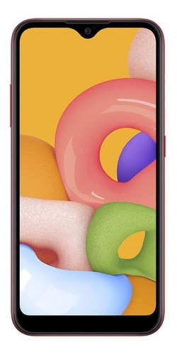 Celular Samsung Galaxy A01 Dual 5.7  32gb 2gb Ram Vermelho