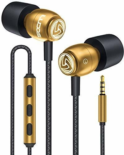 Audífonos De Oro Lúdos Clamor En El Oído, Auriculares 9cx6m