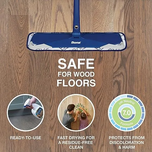 Limpiador Para Suelos De Madera Bona - 32 Oz - Sin Fragancia