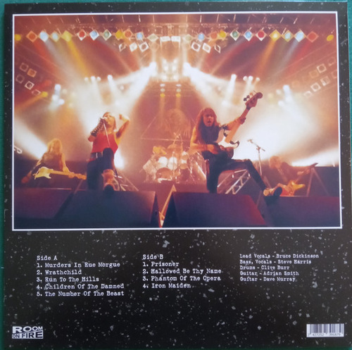 Iron Maiden Live At The Palladium, New York, 1 Lp