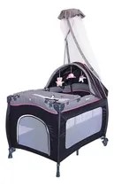 Comprar Cuna Corral Mecedora Rosado 716 + Colchón Rosa