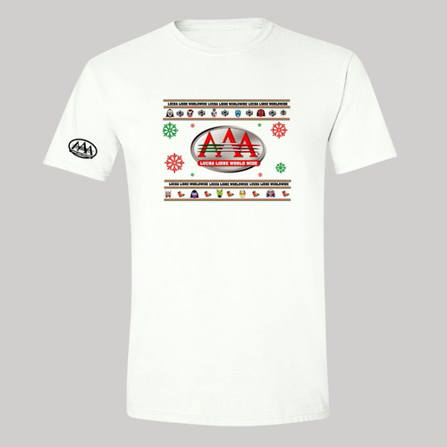 Jersey Playera Lucha Libre Aaa Hombre Mexicana Navideña