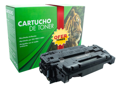 Ce255a Cartucho De Toner 55a Compatible Con M521dn