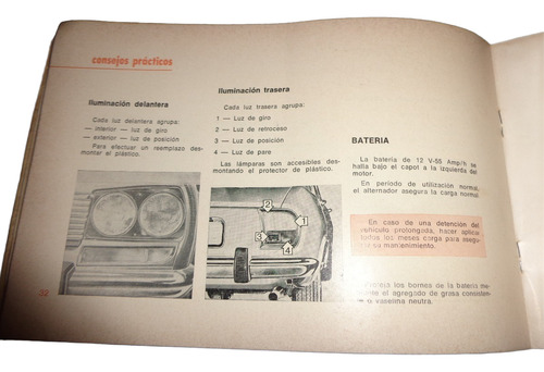 Peugeot 504 1970 Manual Original (Usado)