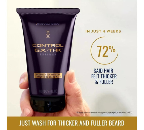 Shampoo Control Gx Thickening Beard Wash Barba E Cabelo