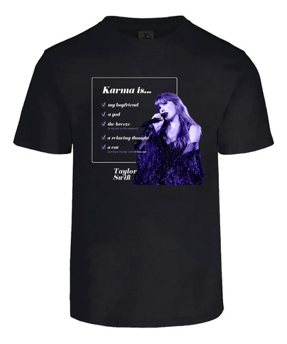 Playera T-shirt, Taylor Swift Karma The Eras Tour