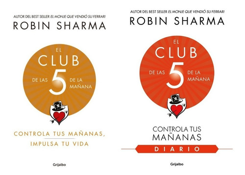Club 5 De La Mañana + Diario Club - Sharma - Libro Grijalbo