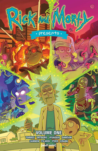 Cómic Versión En Ingles Rick And Morty Presents Vol. 1