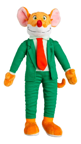 Mighty Mojo Geronimo Stilton - Muñeco De Peluche De 12 Pul.