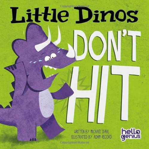 Book : Little Dinos Dont Hit - Dahl, Michael