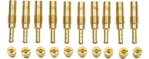 Kit De 20 Piezas Carburador Principal Pwk Keihin Oko Cvk Pwm