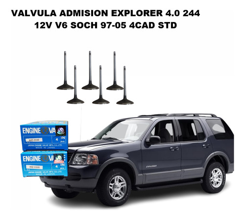 Valvula Admision Explorer 4.0 244 12v V6 Soch 97-05 4cad Std