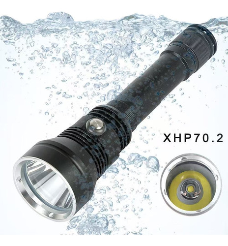 Zoomable Diving Flashlight 6800lm