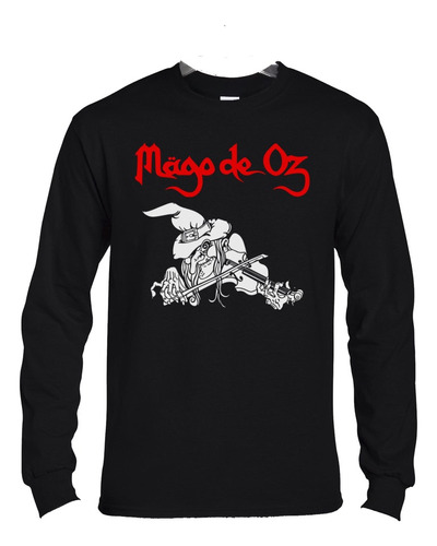 Polera Ml Mago De Oz La Bruja Metal Abominatron