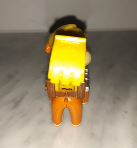 Muñeco Paw Patrol Rubble Con Pala (Usado)
