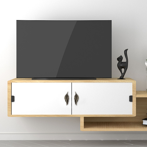 Manilla Creativa Para Muebles, Diseño De Hojas, Puerta De Ar