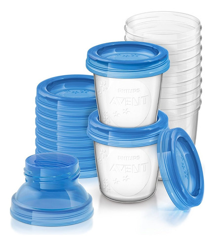 Vasos Avent Leche Materna X10 - Unidad a $80