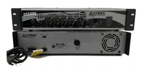 Cabeçote Amplificador De Baixo Datrel Bass 400 Cor Preto 110V/220V