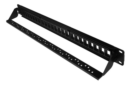 Patch Panel Com 24 Portas E 24 Keystones Rj45 Cat6